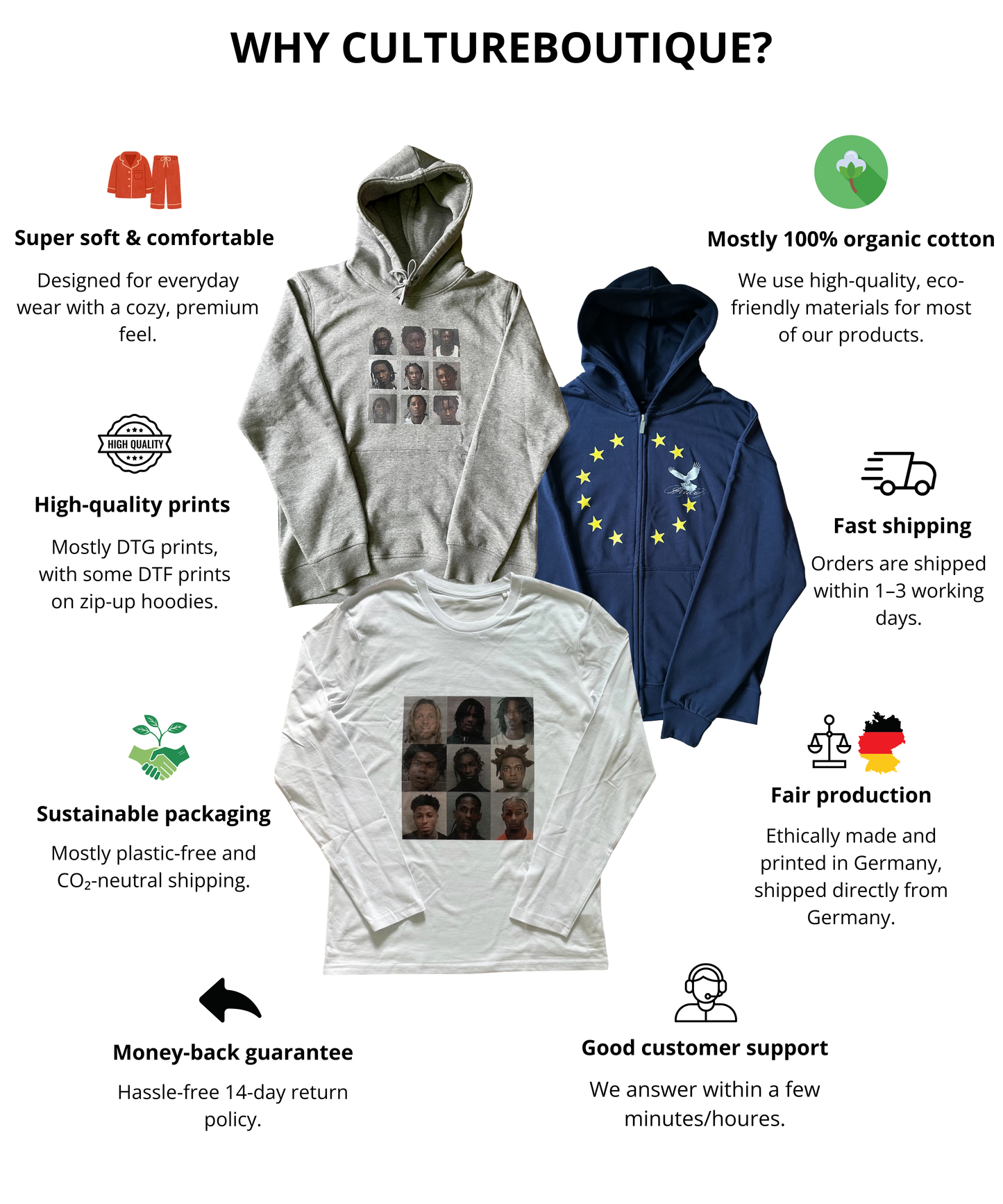 Love, Miss, Forgive Hoodie