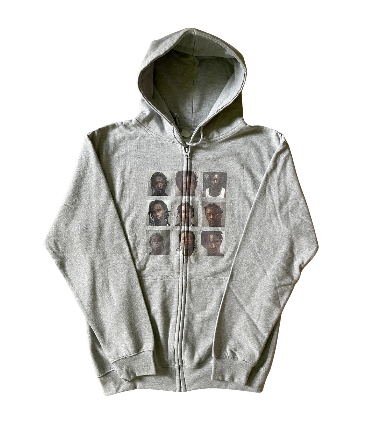 Thug Mugshot Zipper