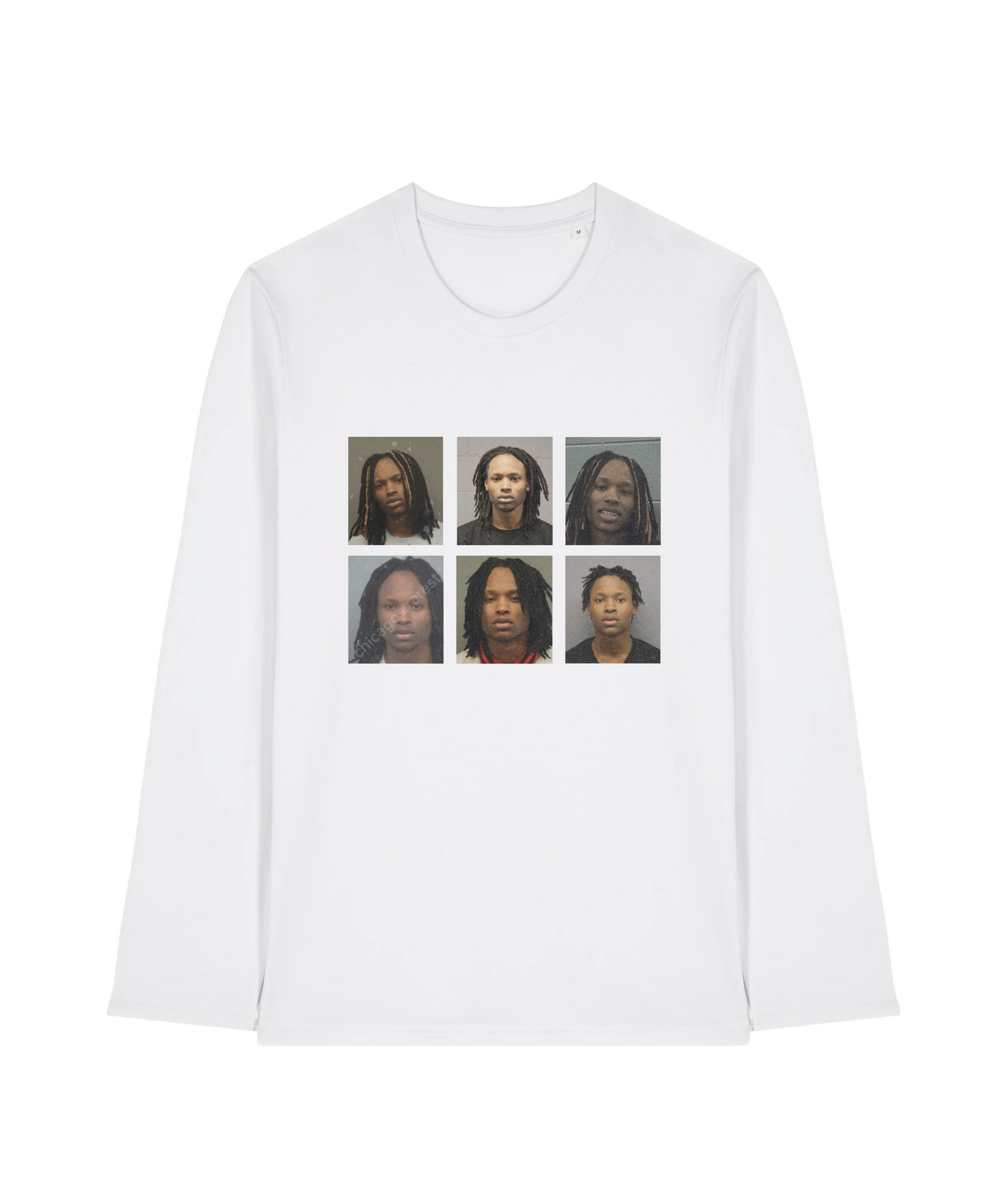 King Von Mugshot Longsleeve