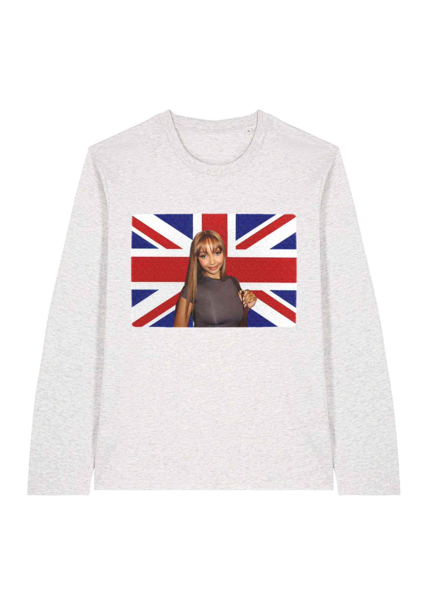 Pink GB Flag Longsleeve