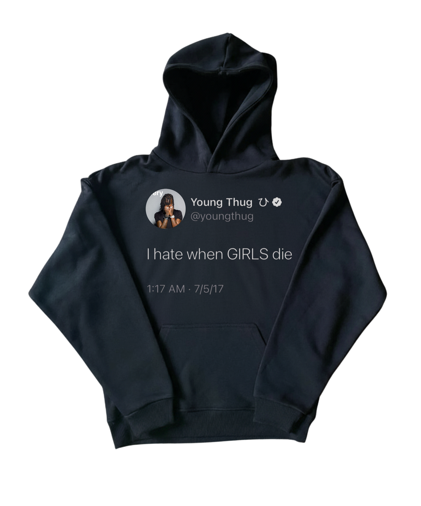 Hate When Girls Die Hoodie