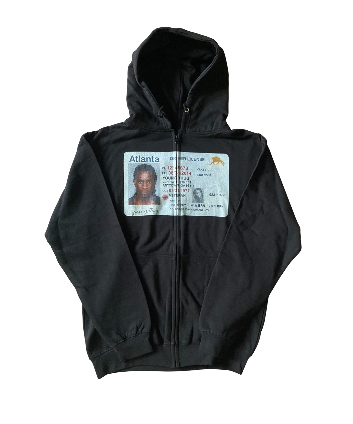 Thug License Zipper