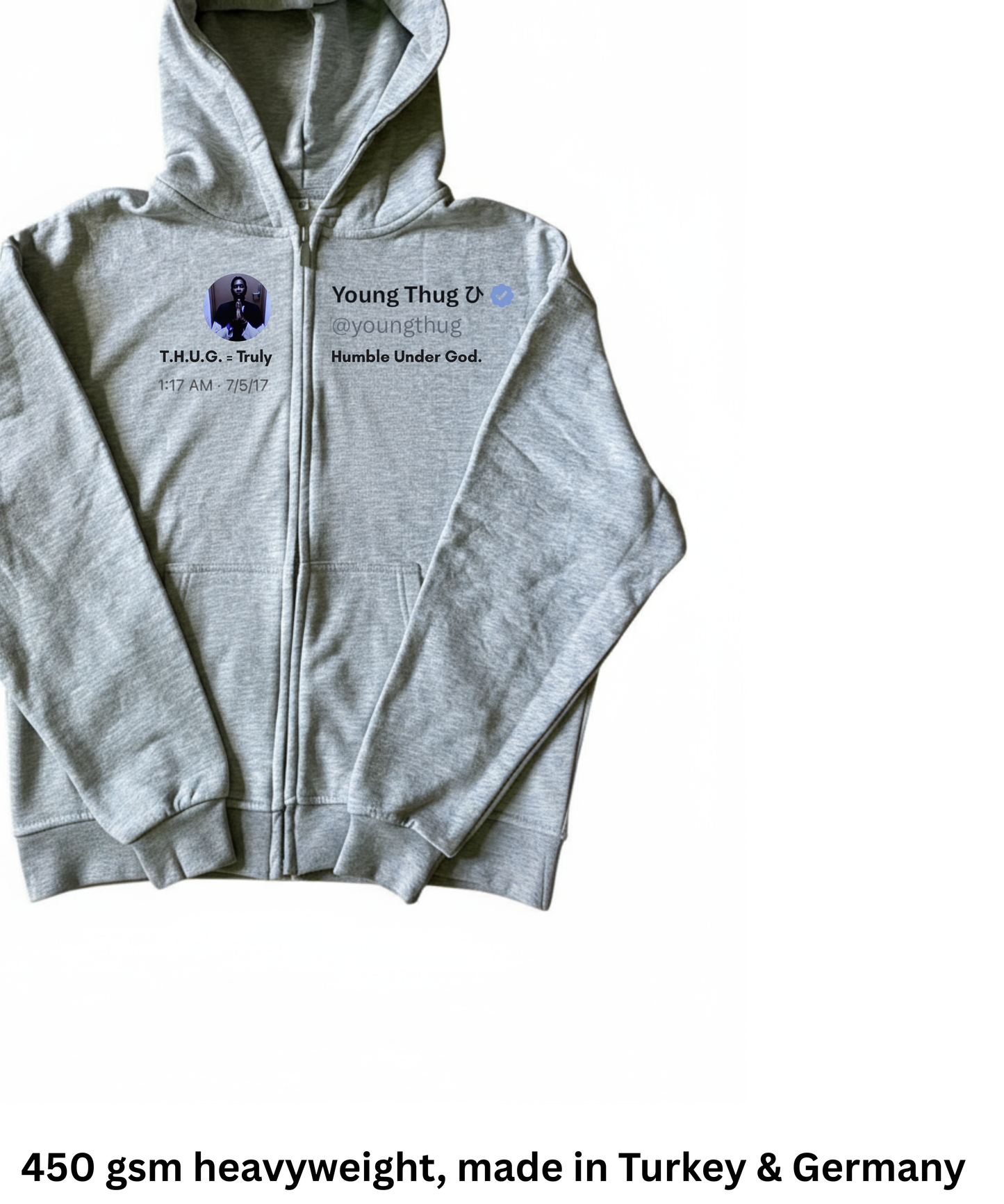 Heavyweight T.H.U.G. Zipper