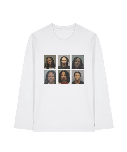 King Von Mugshot Longsleeve