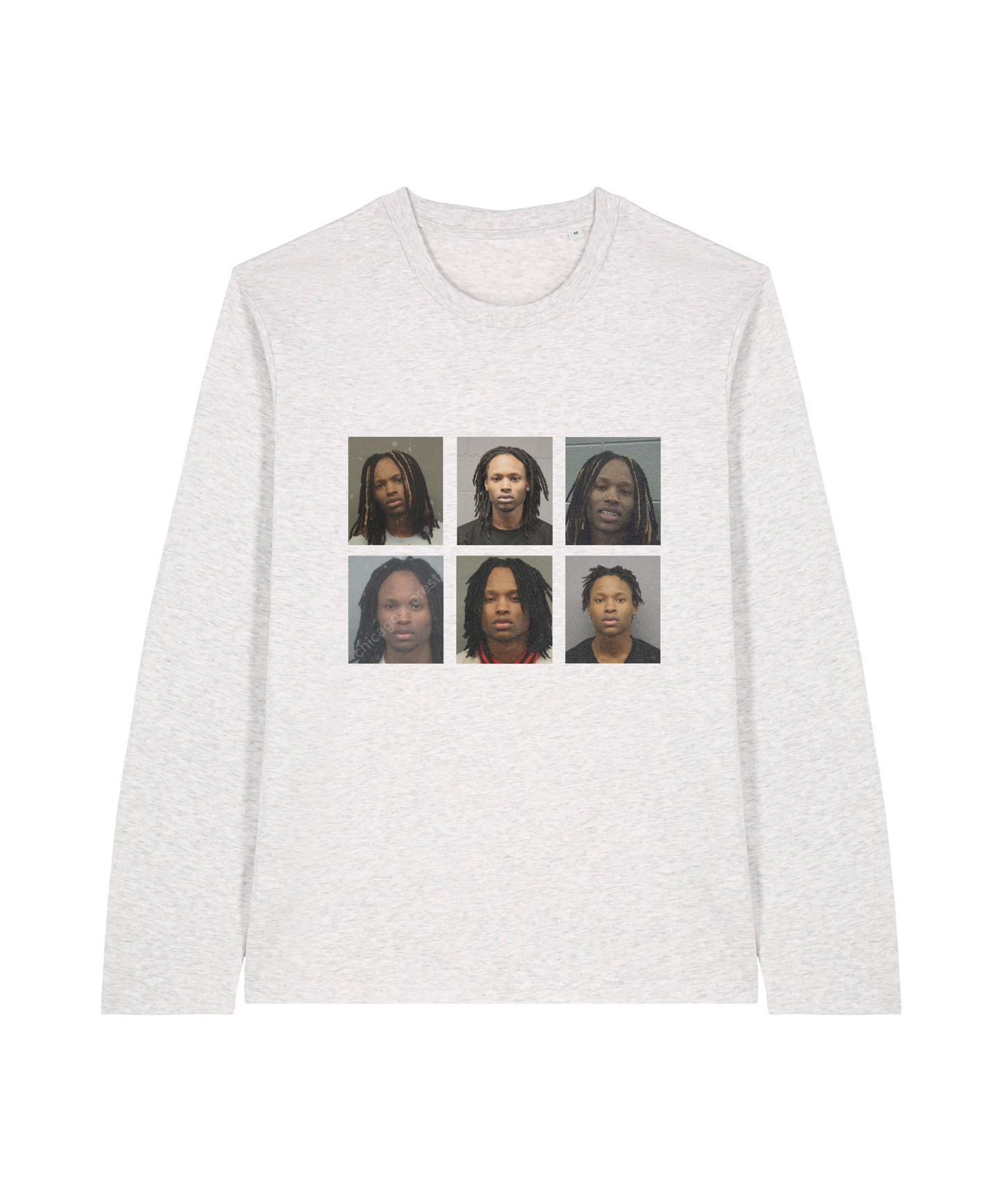 King Von Mugshot Longsleeve