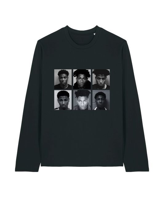 NBA YoungBoy Mugshot Longsleeve