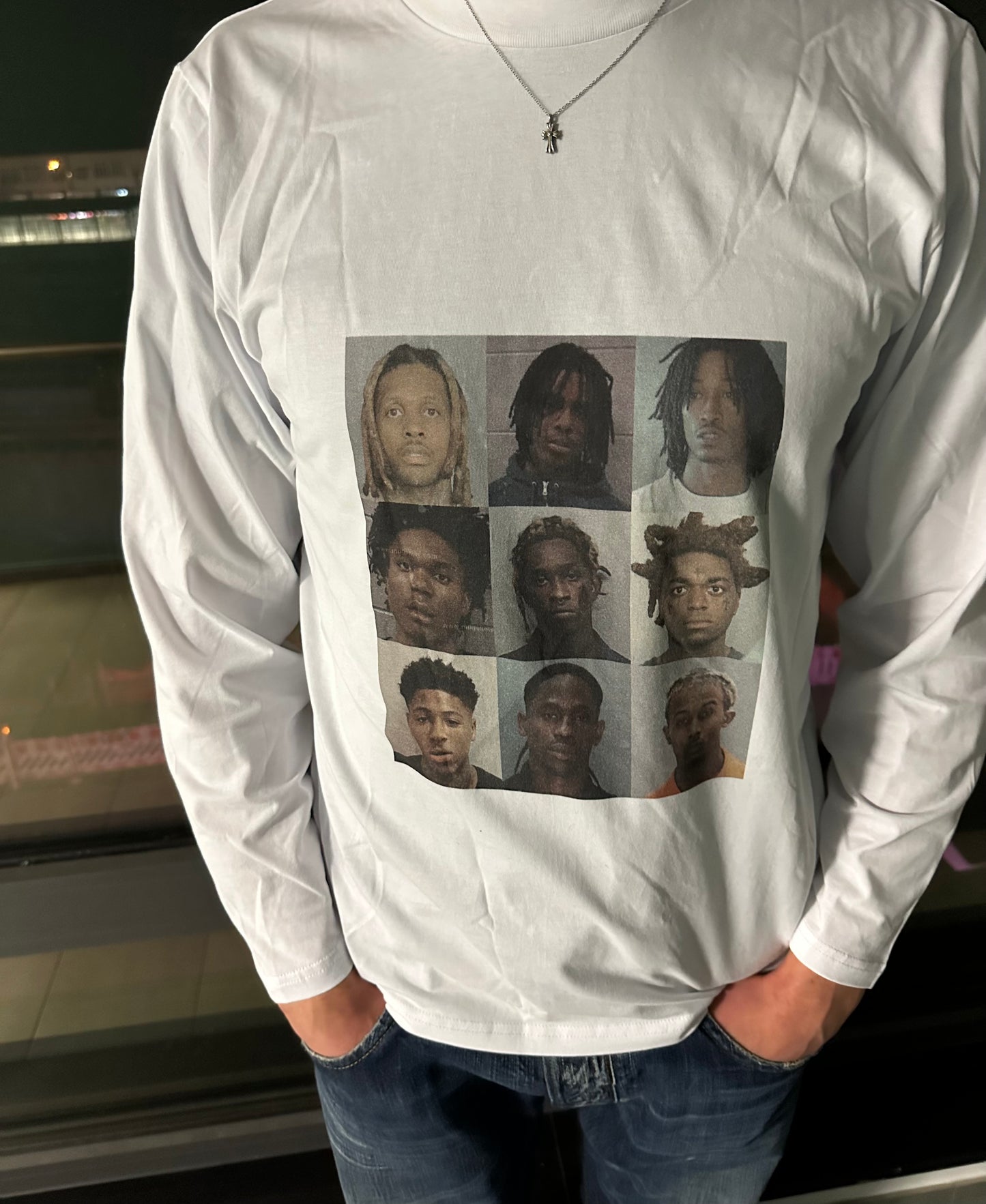 US Rapper Mugshot Longsleeve