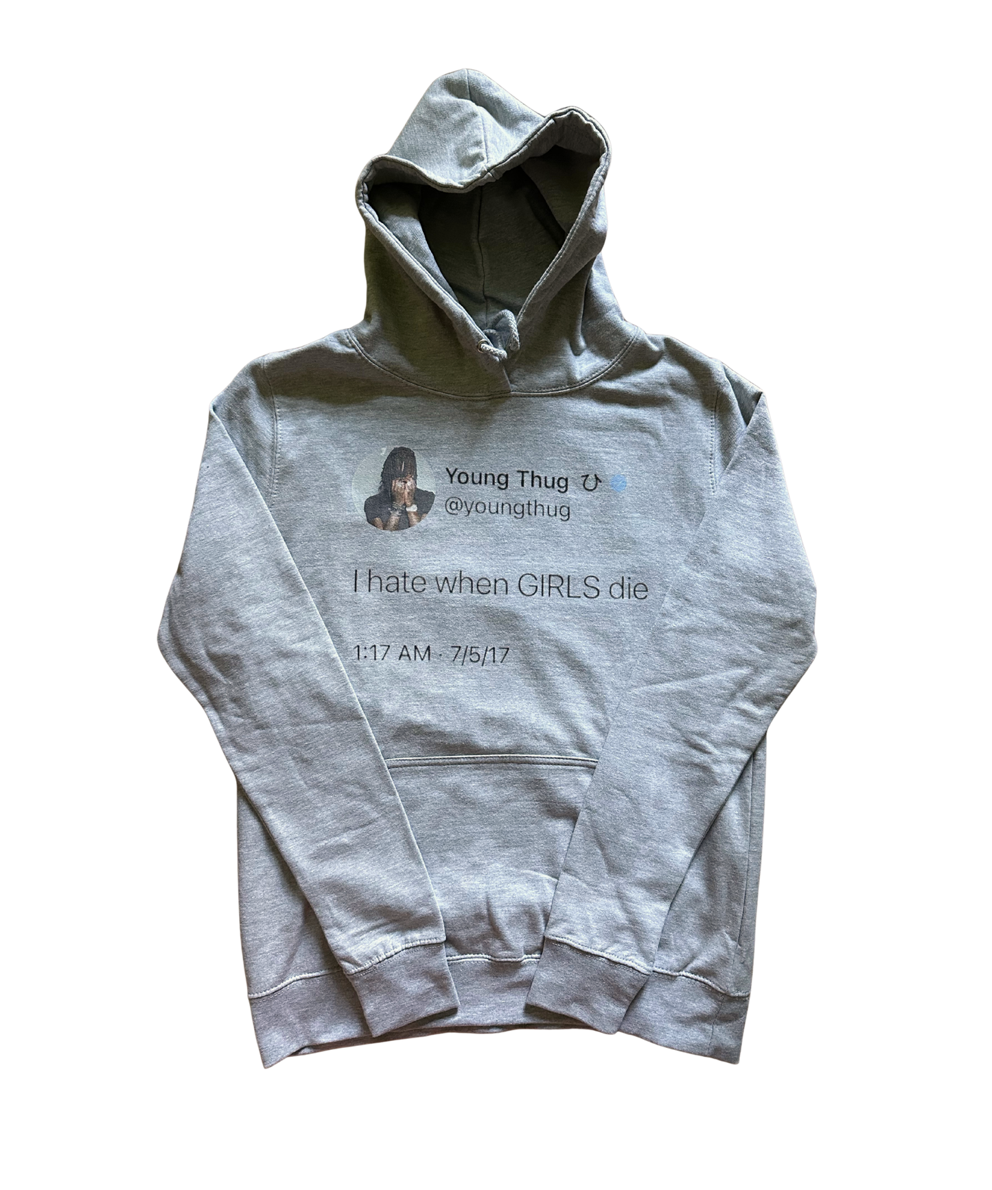 Hate When Girls Die Hoodie regular